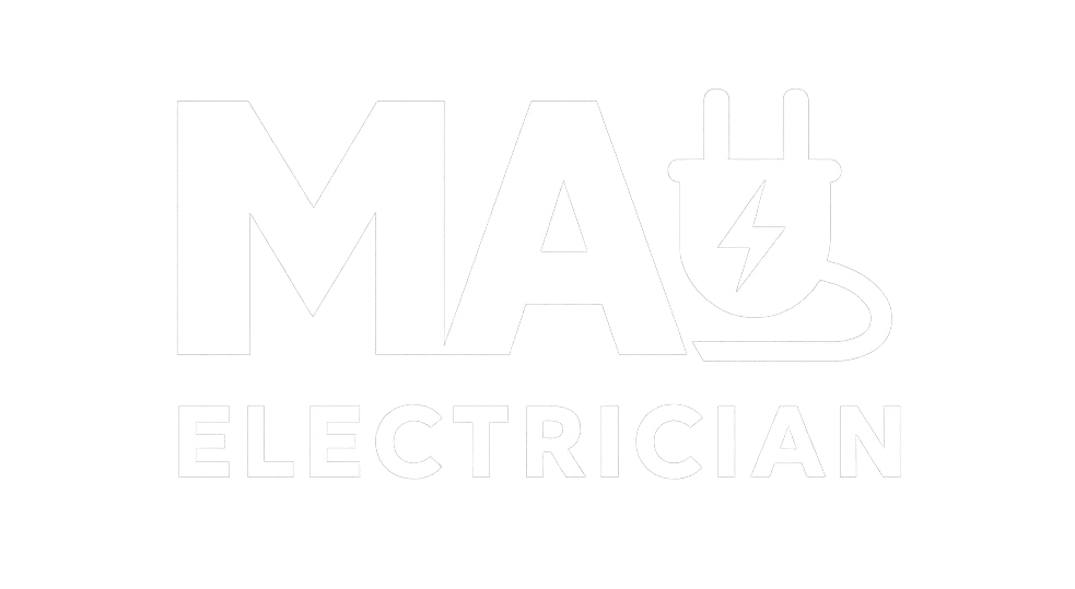 ma electrician logo white